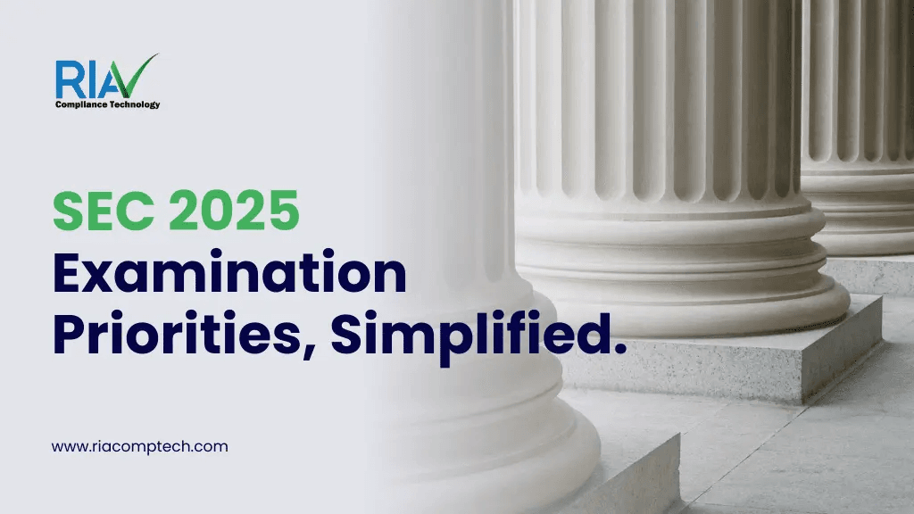 SEC 2025 Examination Priorities, Simplified